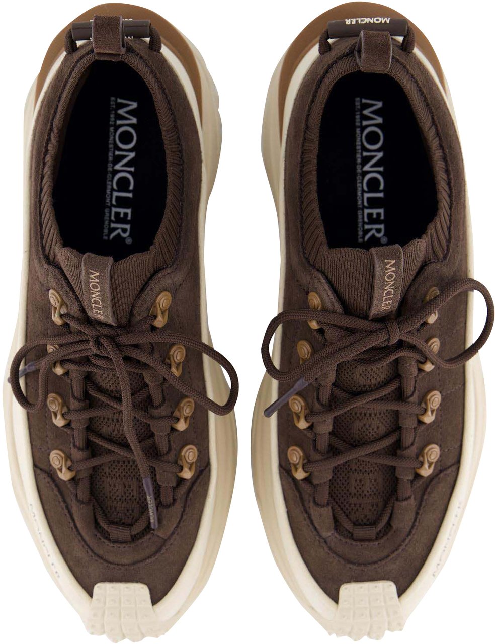 Moncler Heren Trailgrip Lite3 Sneaker Bruin Bruin