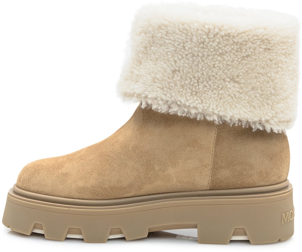 Moncler Moncler Aurea Ankle Boots Beige Beige