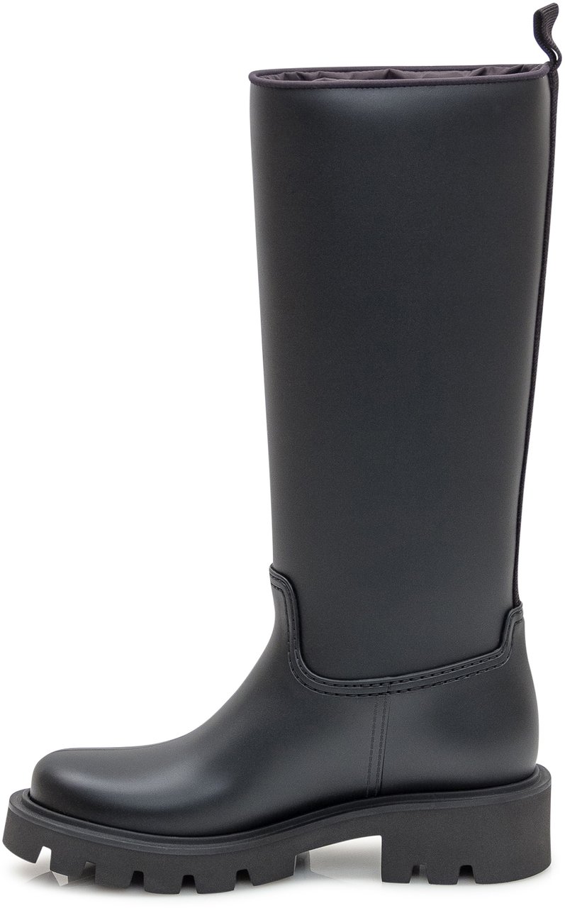 Moncler Stivali da pioggia Kickstream Moncler Zwart