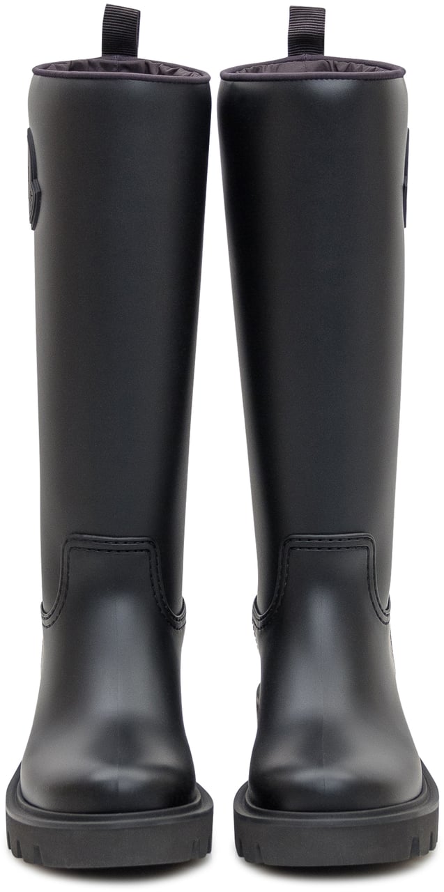 Moncler Stivali da pioggia Kickstream Moncler Zwart