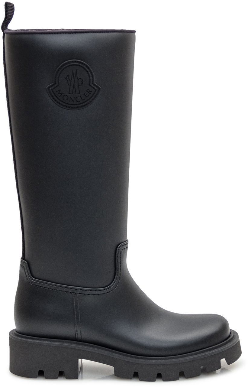Moncler Stivali da pioggia Kickstream Moncler Zwart