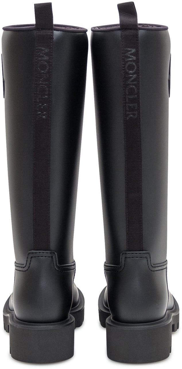 Moncler Stivali da pioggia Kickstream Moncler Zwart