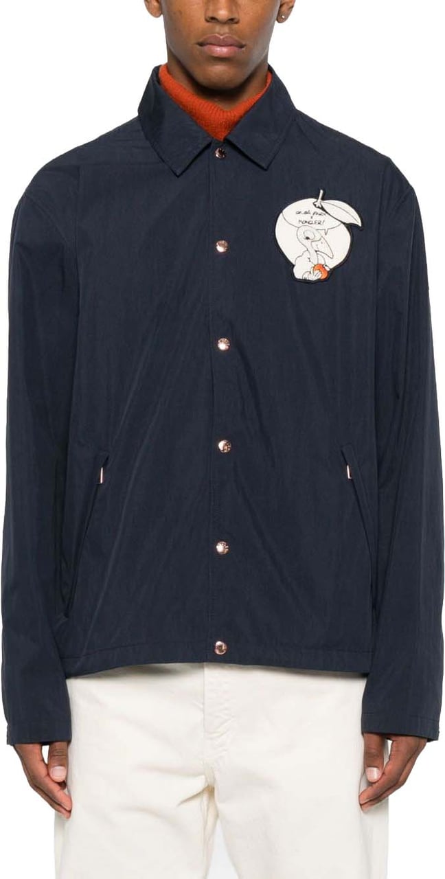 Moncler Jackets Beige Navy