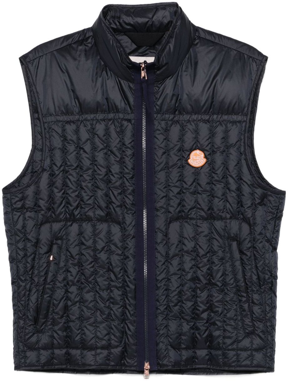 Moncler Dresses Blue Navy