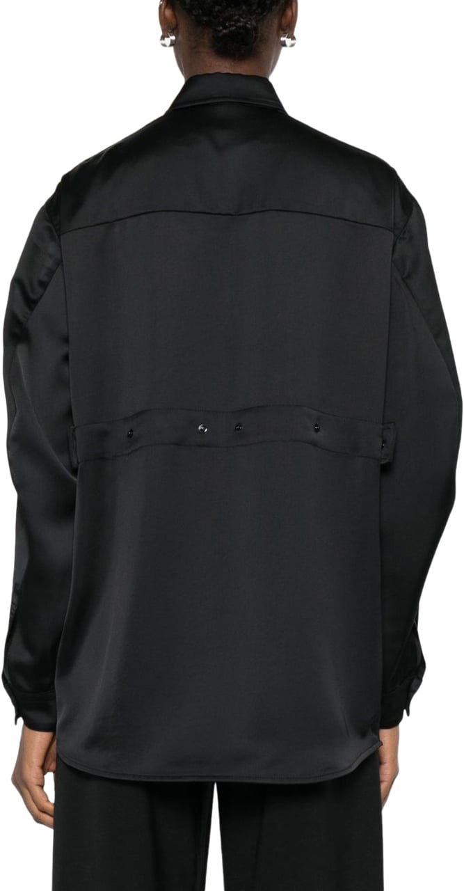 Moncler Shirts Black Zwart