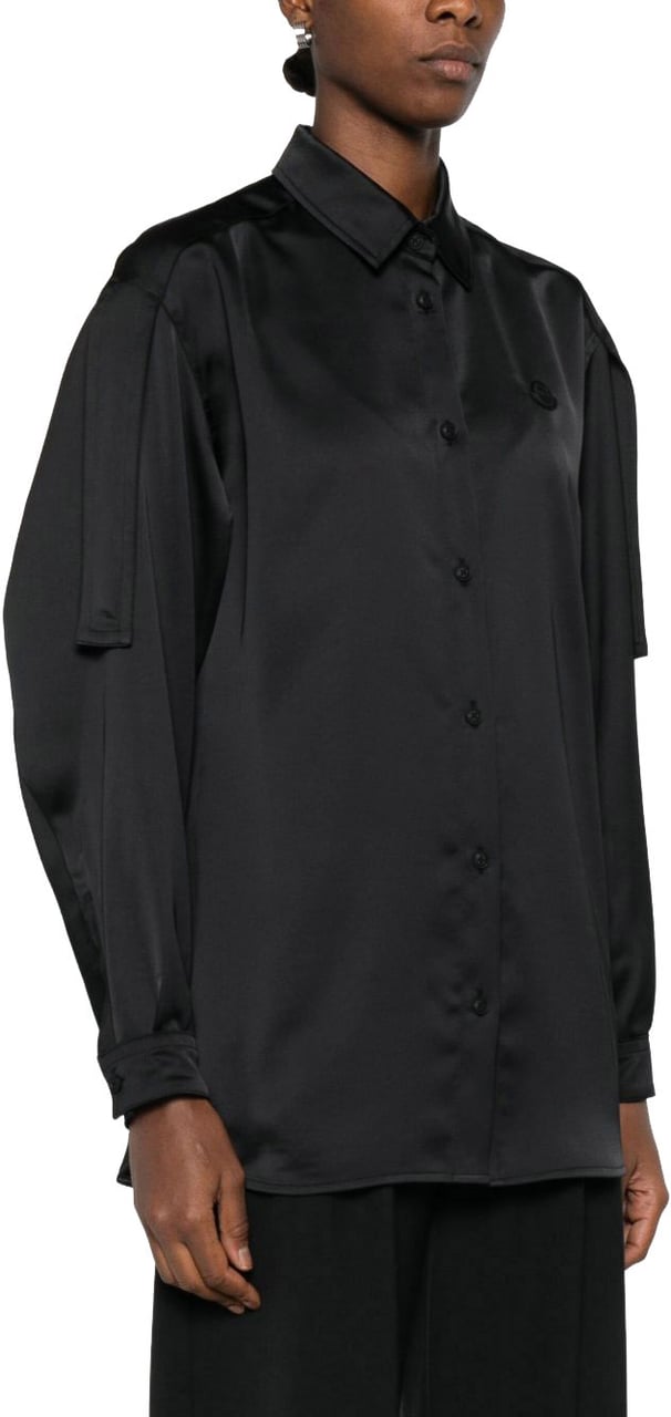 Moncler Shirts Black Zwart