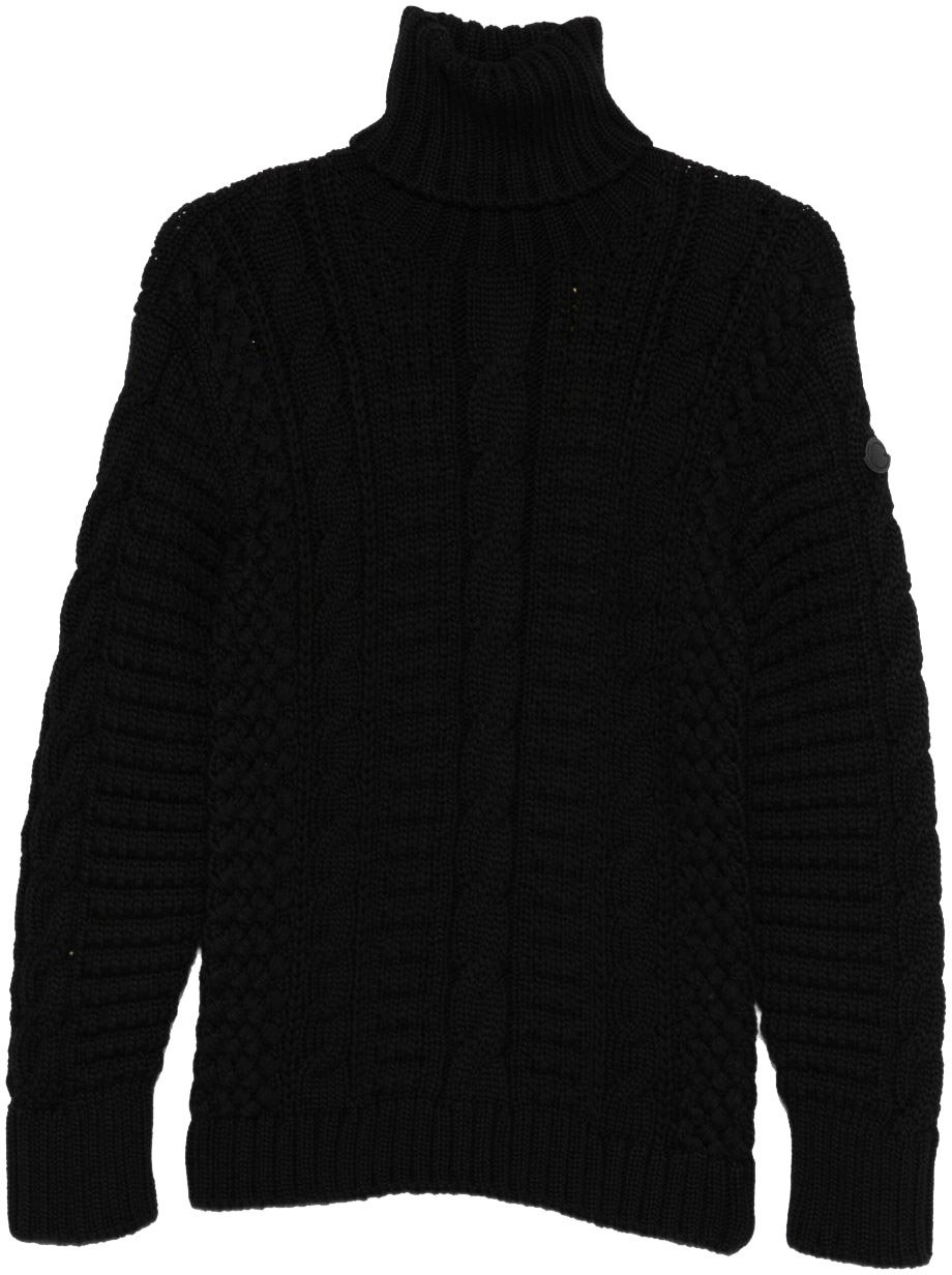 Moncler Sweaters Black Zwart