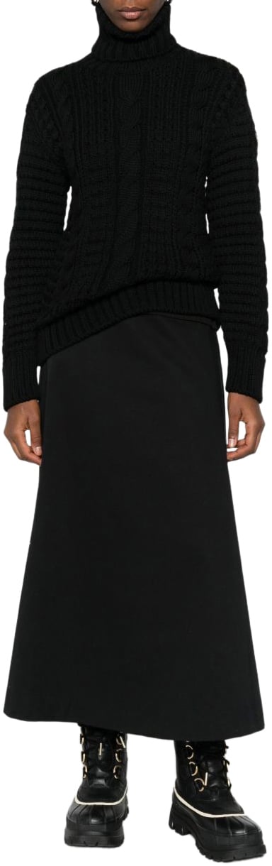 Moncler Sweaters Black Zwart