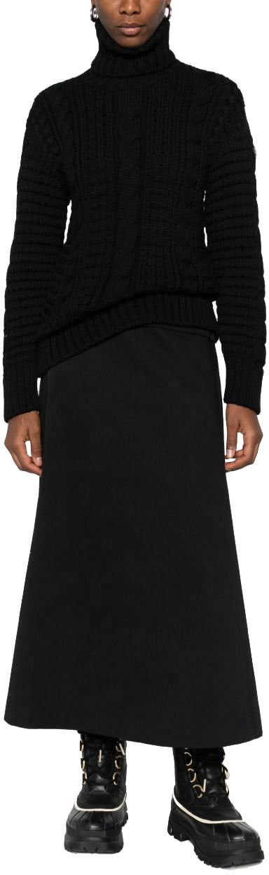 Moncler Sweaters Black Zwart