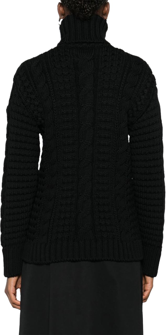 Moncler Sweaters Black Zwart