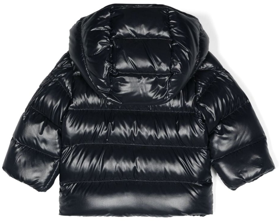 Moncler Coats Blue Blauw