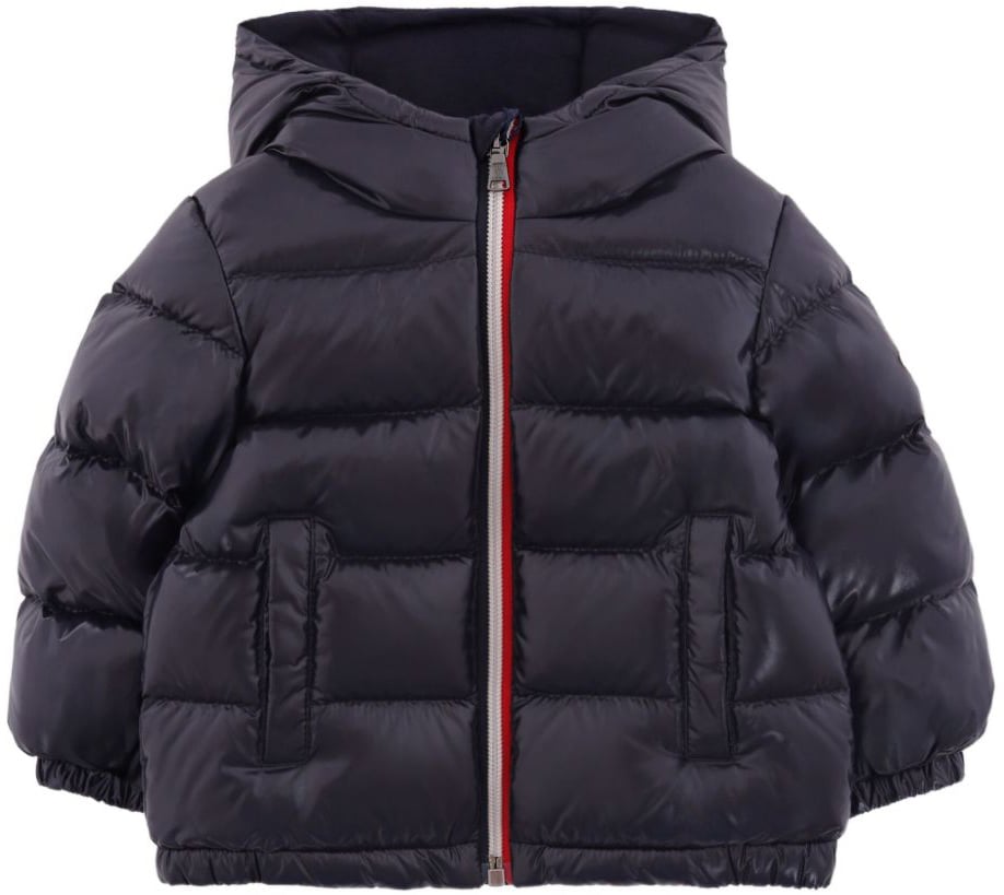 Moncler Coats Blue Blauw