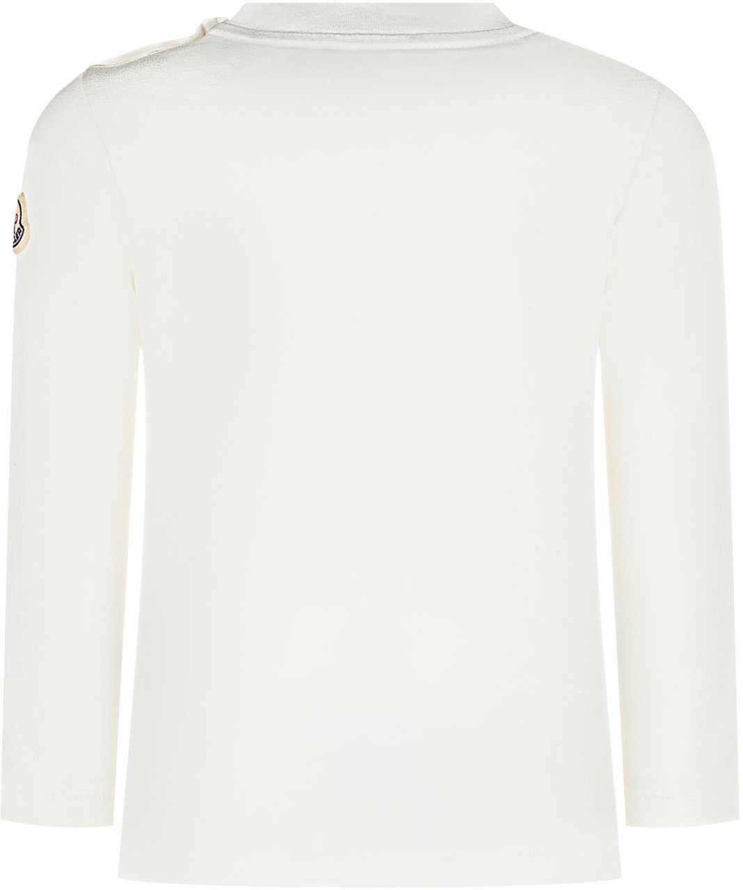 Moncler Moncler Kids T-Shirt Bianca con Orsetto Wit