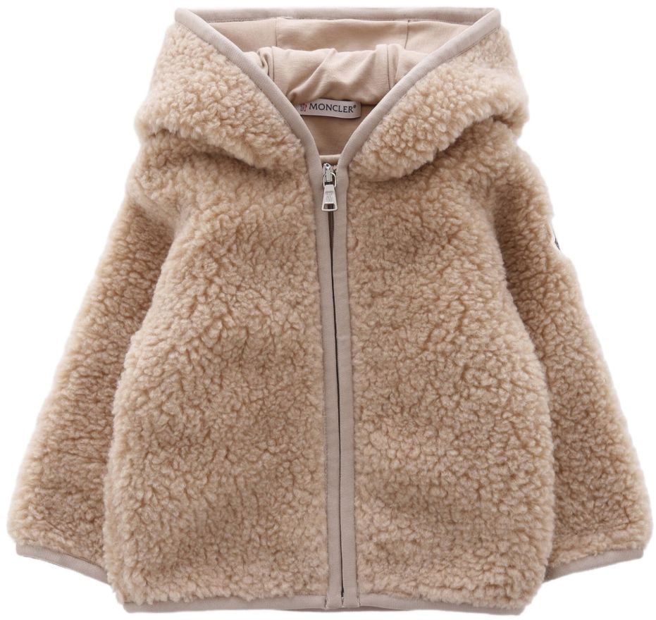 Moncler Moncler Kids Coats Beige Beige