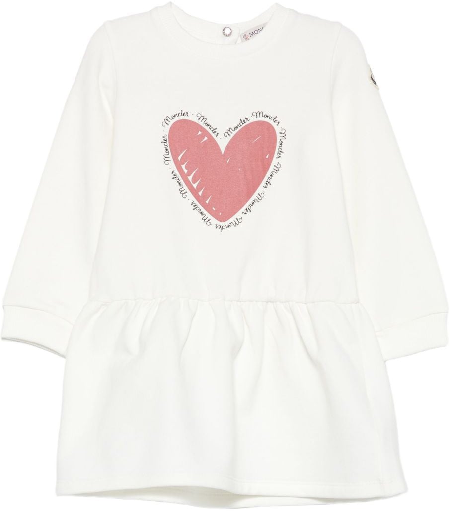 Moncler Dresses White Wit