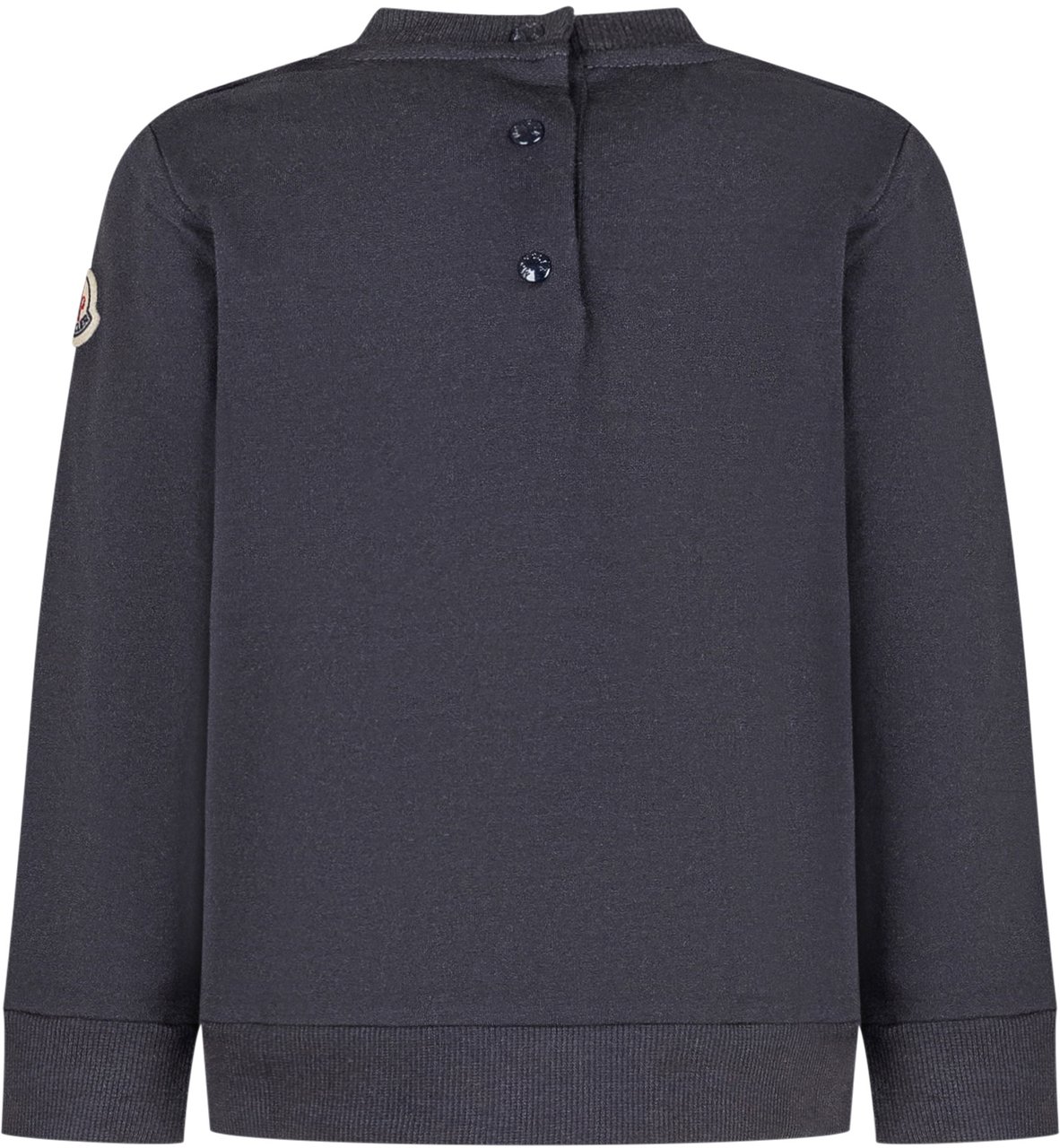 Moncler Moncler Kids Completo Blu con Orsetto Ricamato Navy