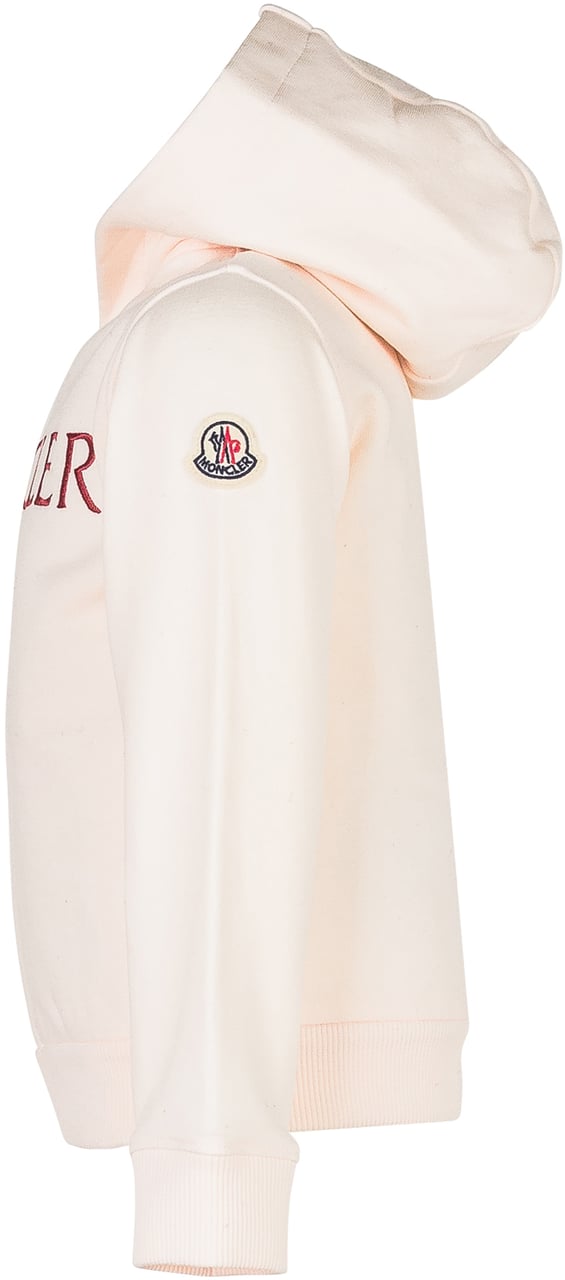 Moncler Moncler Kids Tuta Rosa con Cappuccio Roze