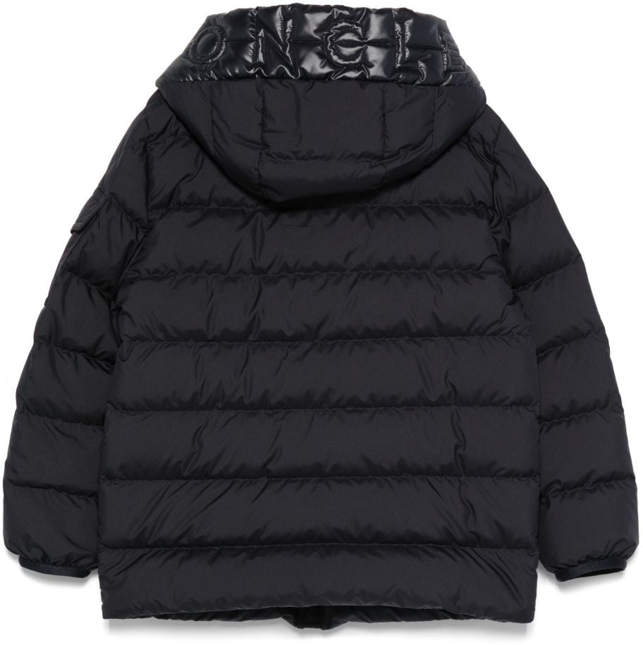 Moncler Coats Blue Blauw