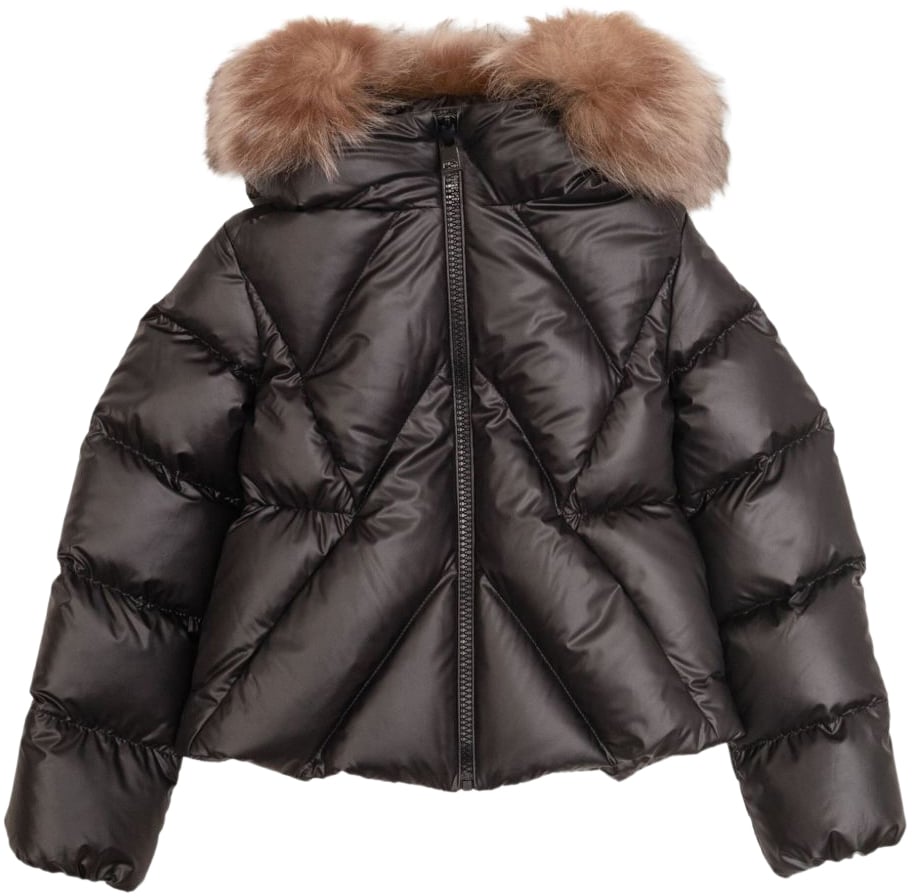 Moncler Coats Black Zwart