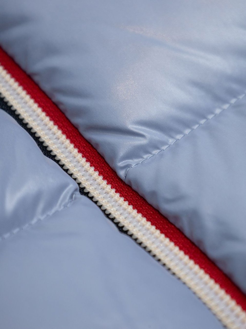 Moncler Coats Light Blue Blauw