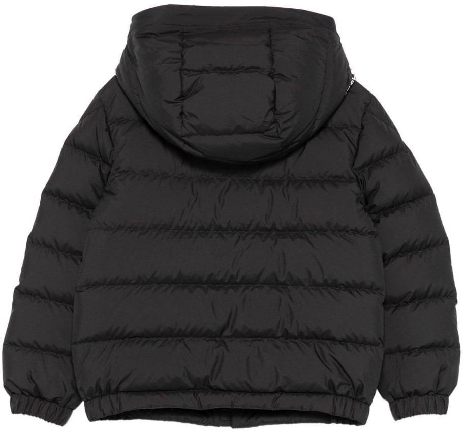 Moncler Coats Nero Zwart