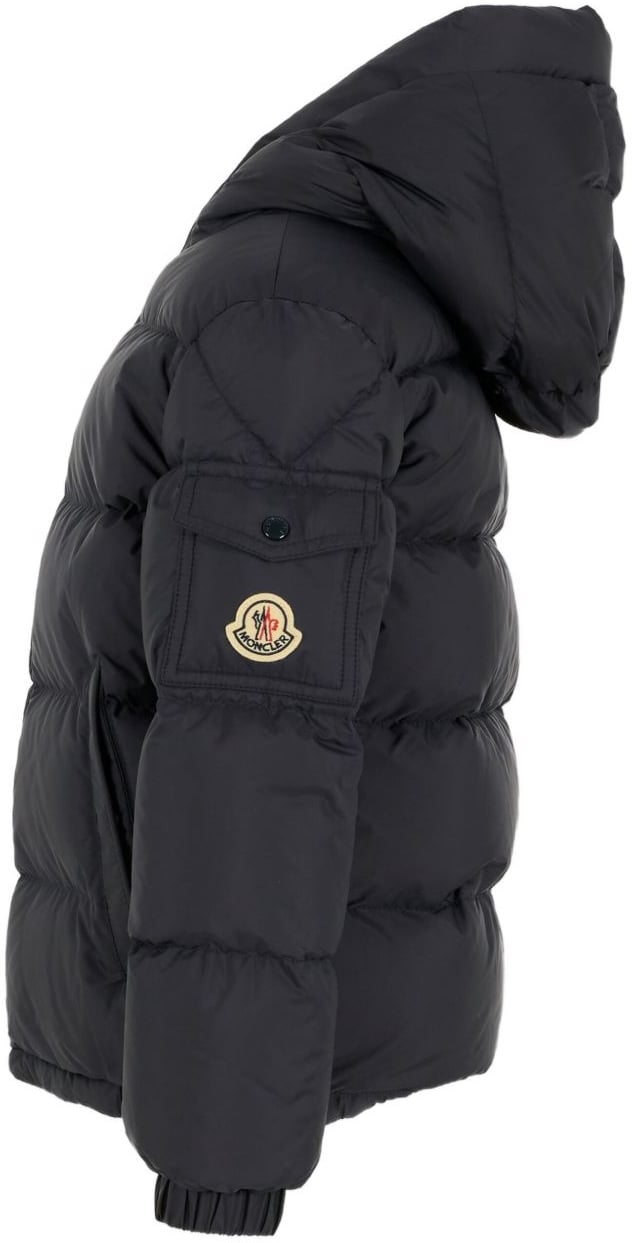 Moncler Coats Blu Navy
