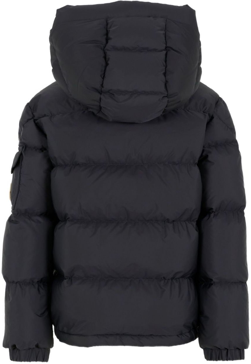 Moncler Coats Blu Navy