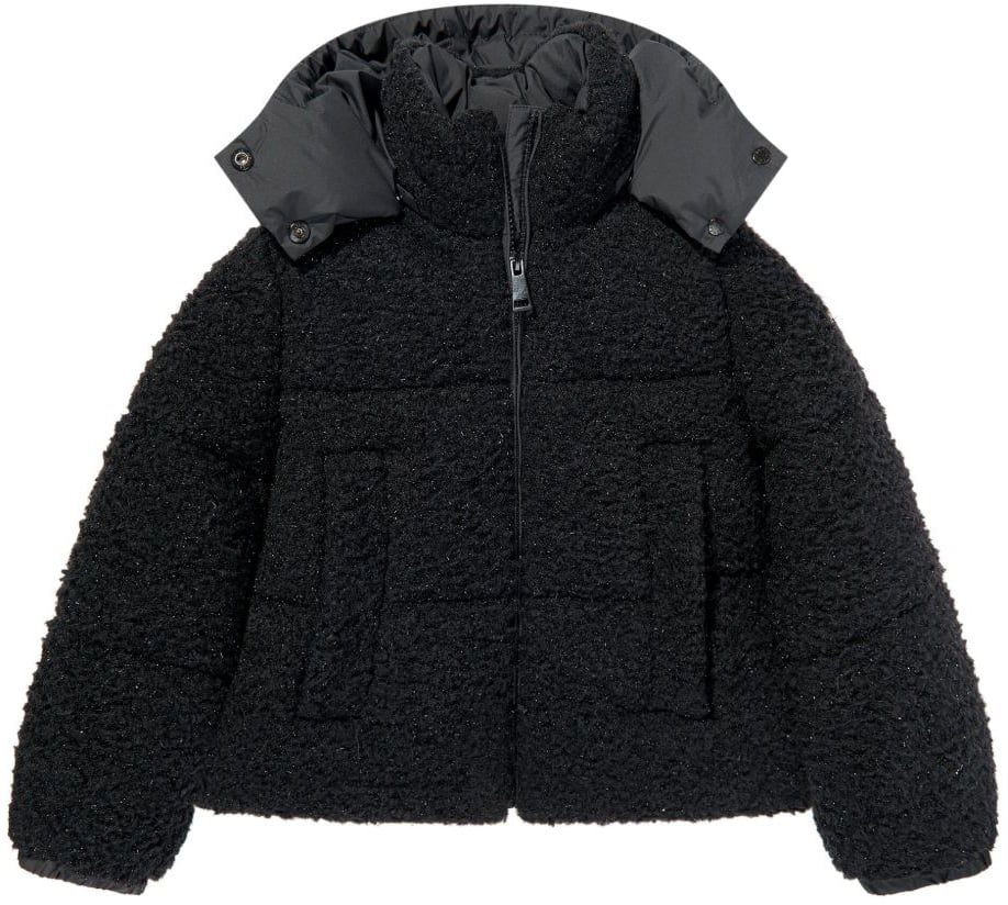 Moncler Coats Black Zwart