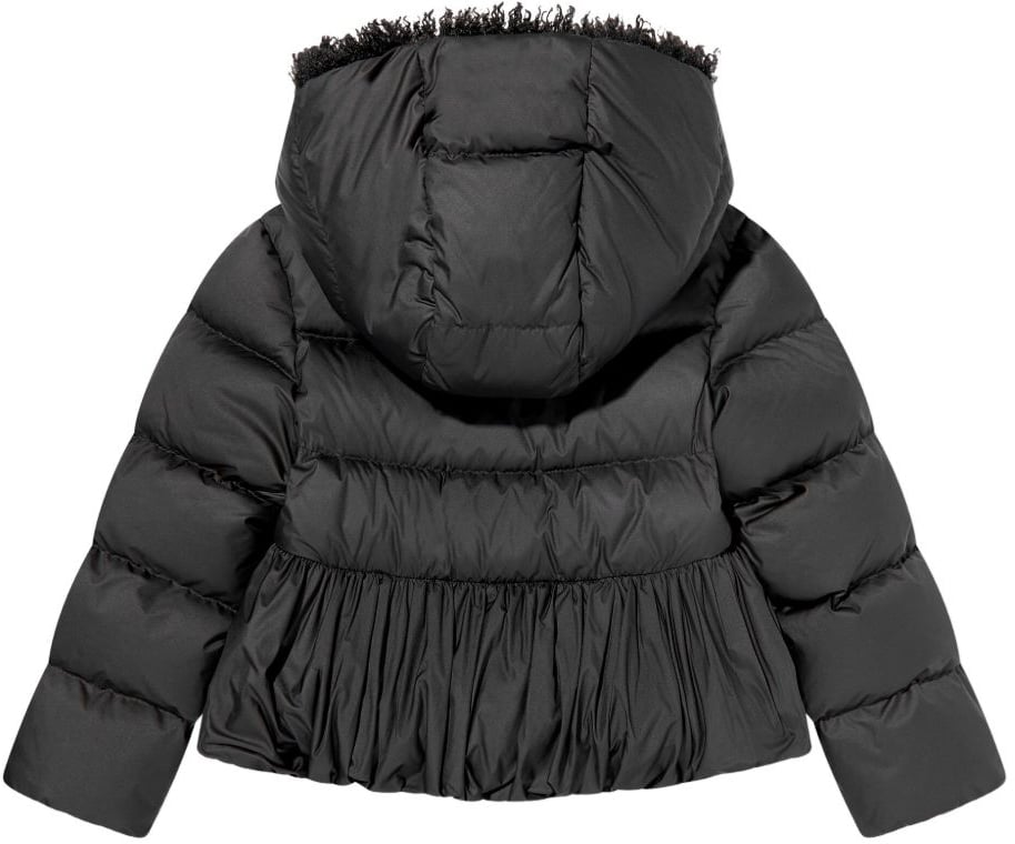 Moncler Coats Black Zwart