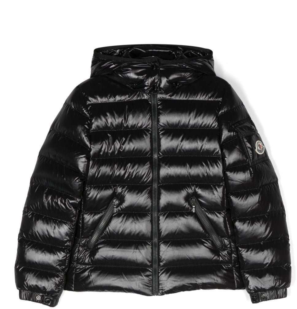 Moncler Coats Black Zwart