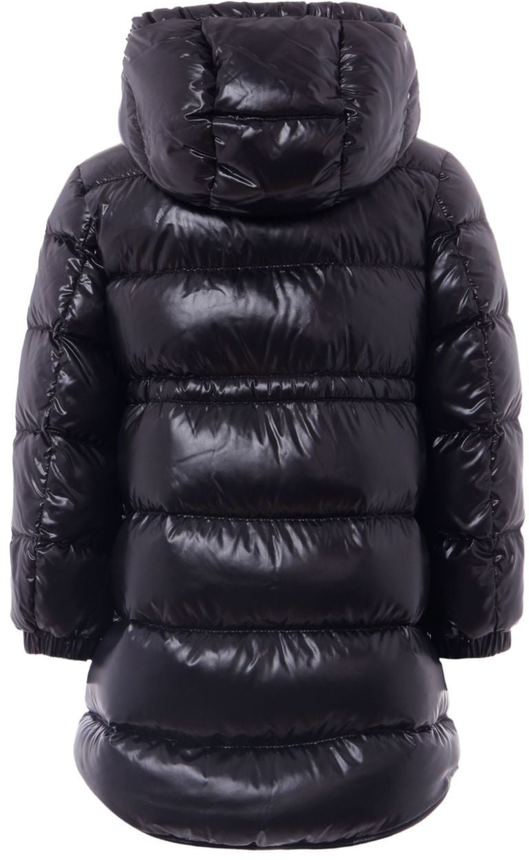 Moncler Coats Black Zwart