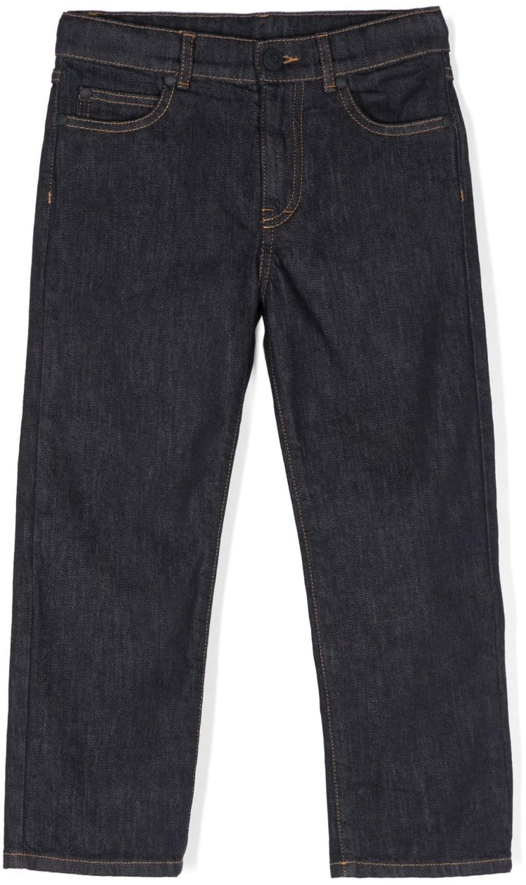 Moncler Jeans Blue Blauw