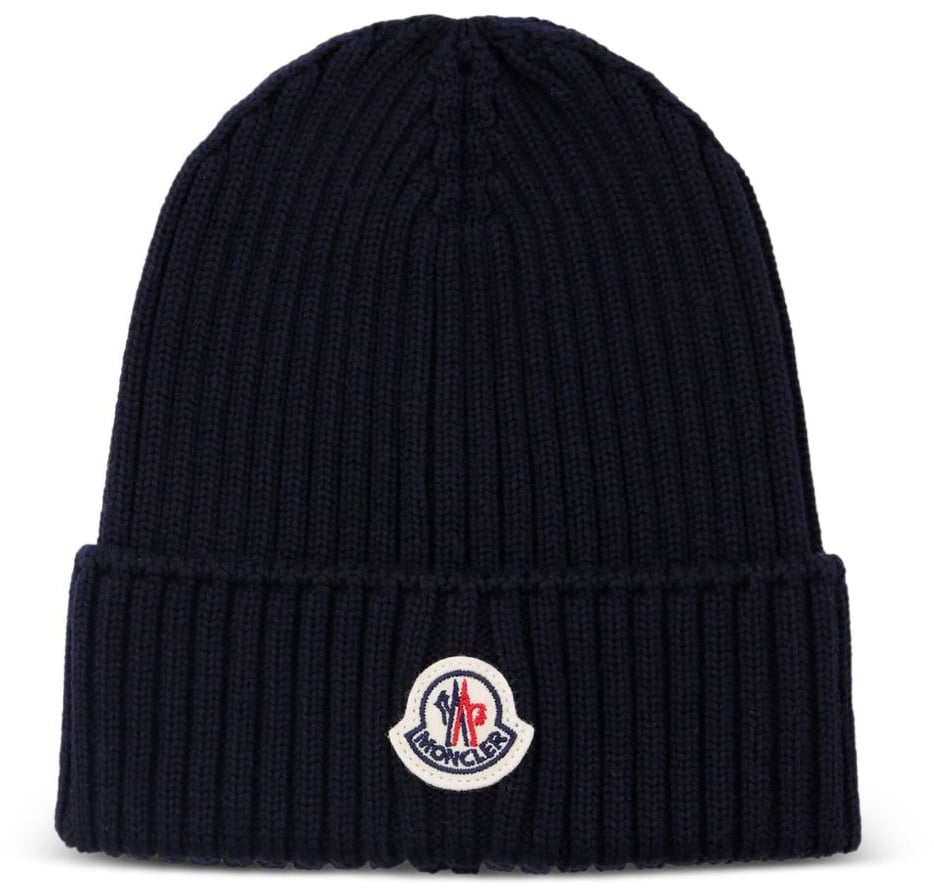Moncler Hats Blue Blauw