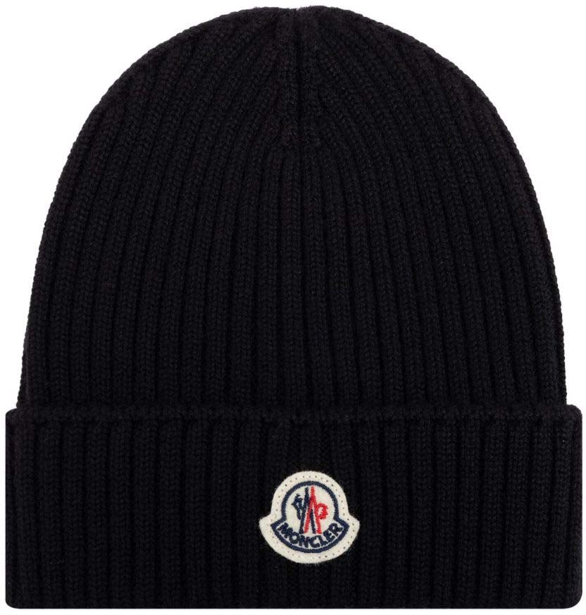 Moncler Hats Black Zwart