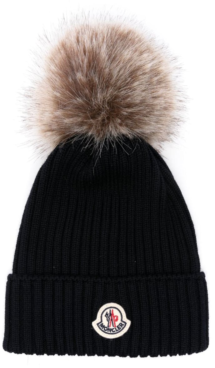 Moncler Hats Blue Blauw