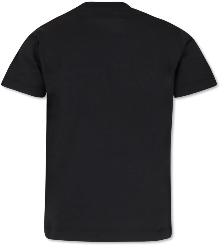 Moncler T-Shirts And Polos Black Zwart
