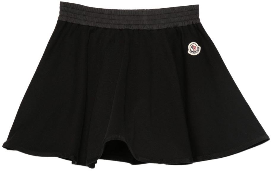 Moncler Skirts Black Zwart