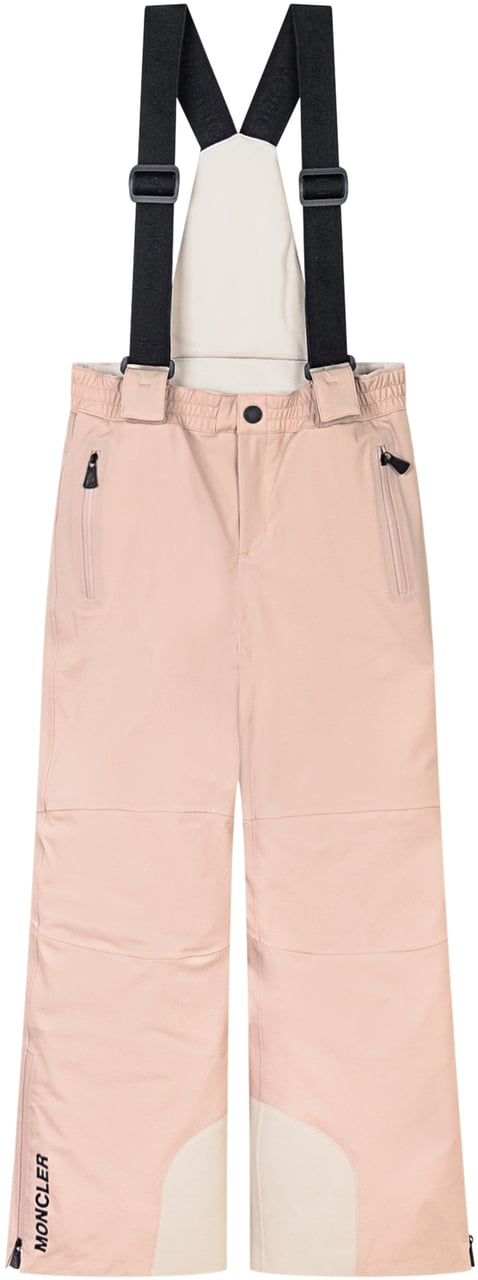 Moncler Pantaloni Da Sci Con Bretelle Moncler Grenoble Enfant Roze