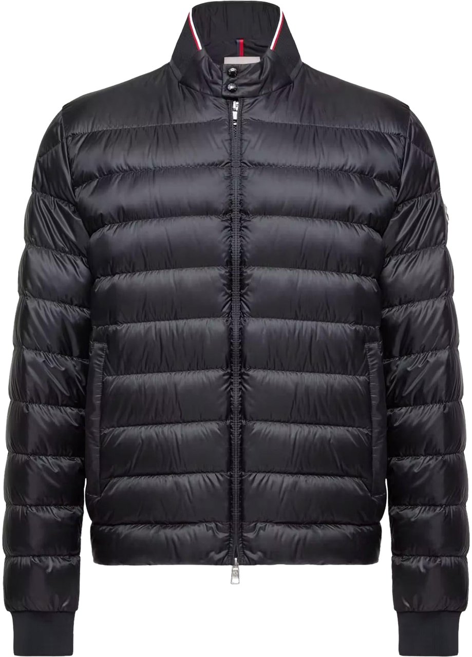 Moncler Heren Rigel Biker Jacket Zwart