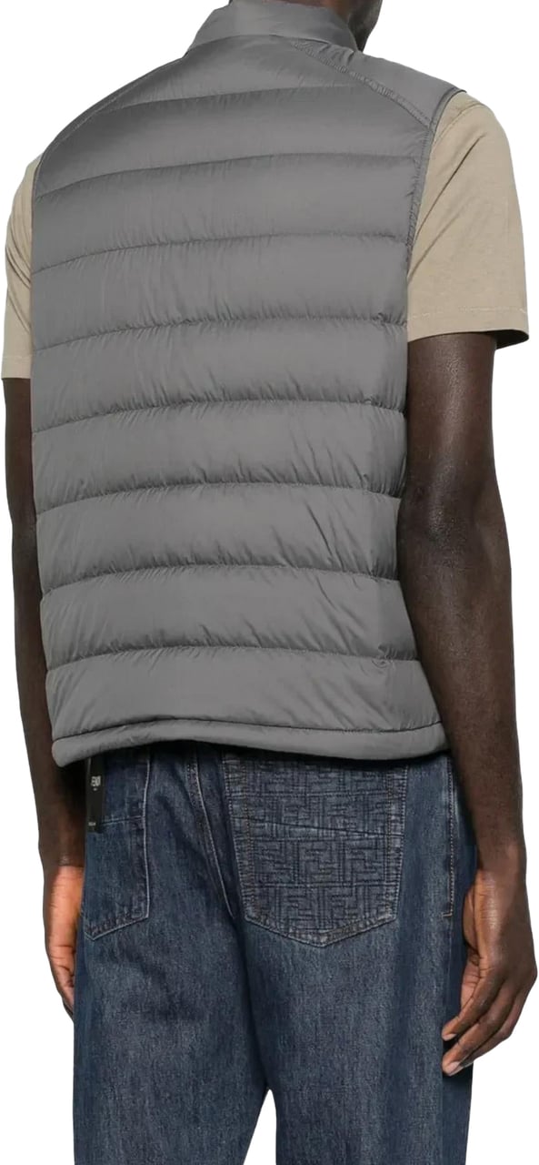 Moncler Heren Barthe Vest jas Grijs