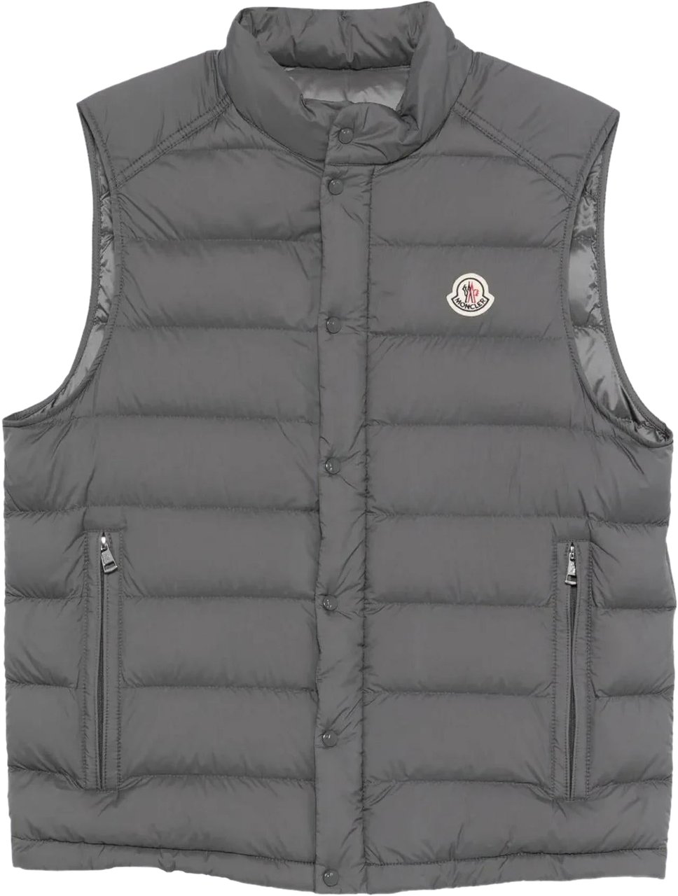 Moncler Heren Barthe Vest jas Grijs
