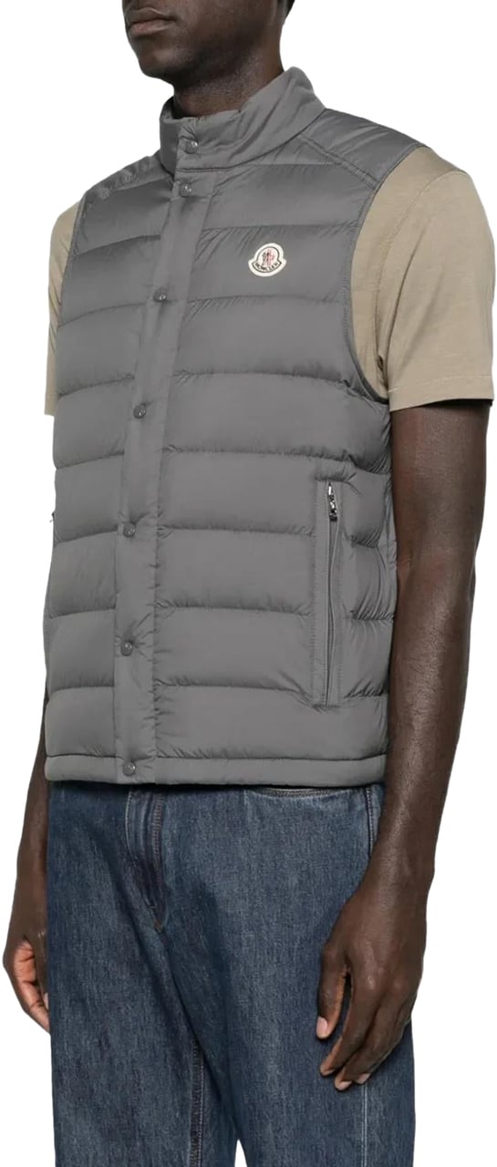 Moncler Heren Barthe Vest jas Grijs