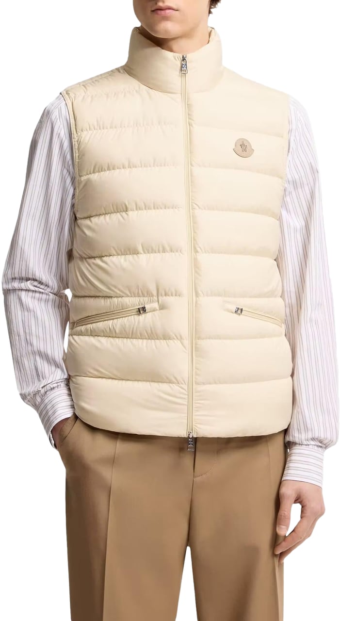 Moncler Heren Lechtal Vest jas Beige