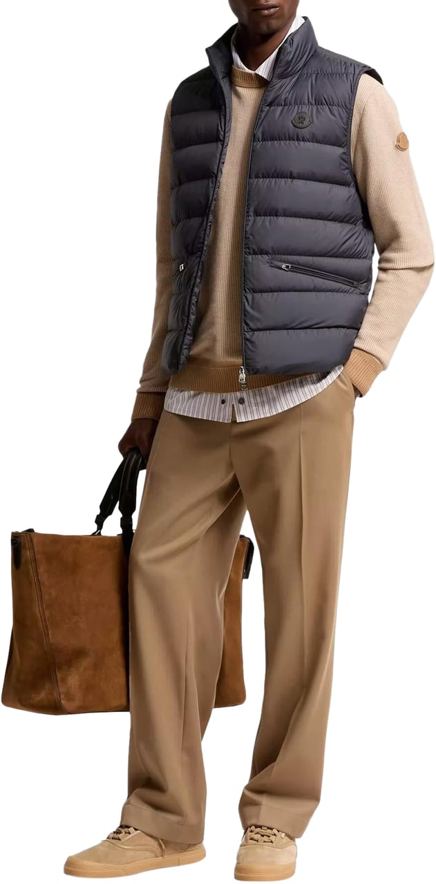 Moncler Heren Lechtal Vest jas Blauw