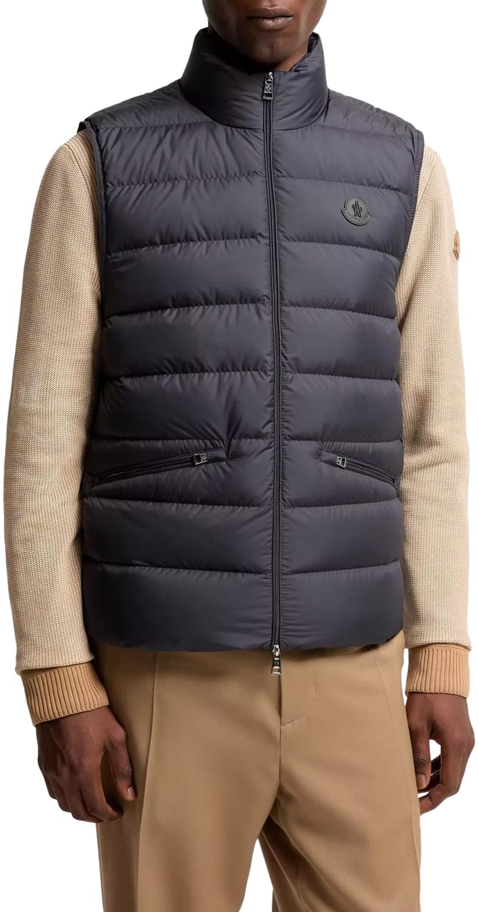 Moncler Heren Lechtal Vest jas Blauw