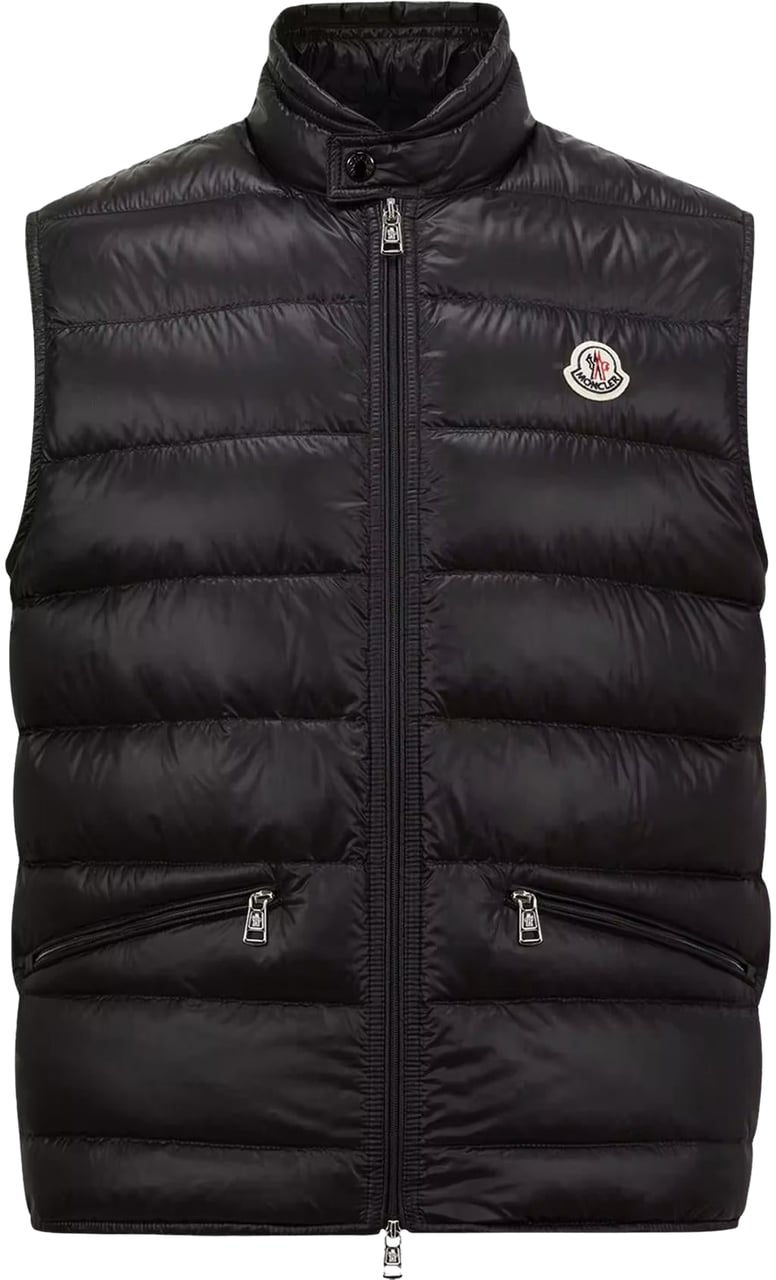Moncler Heren Gui Vest Zwart