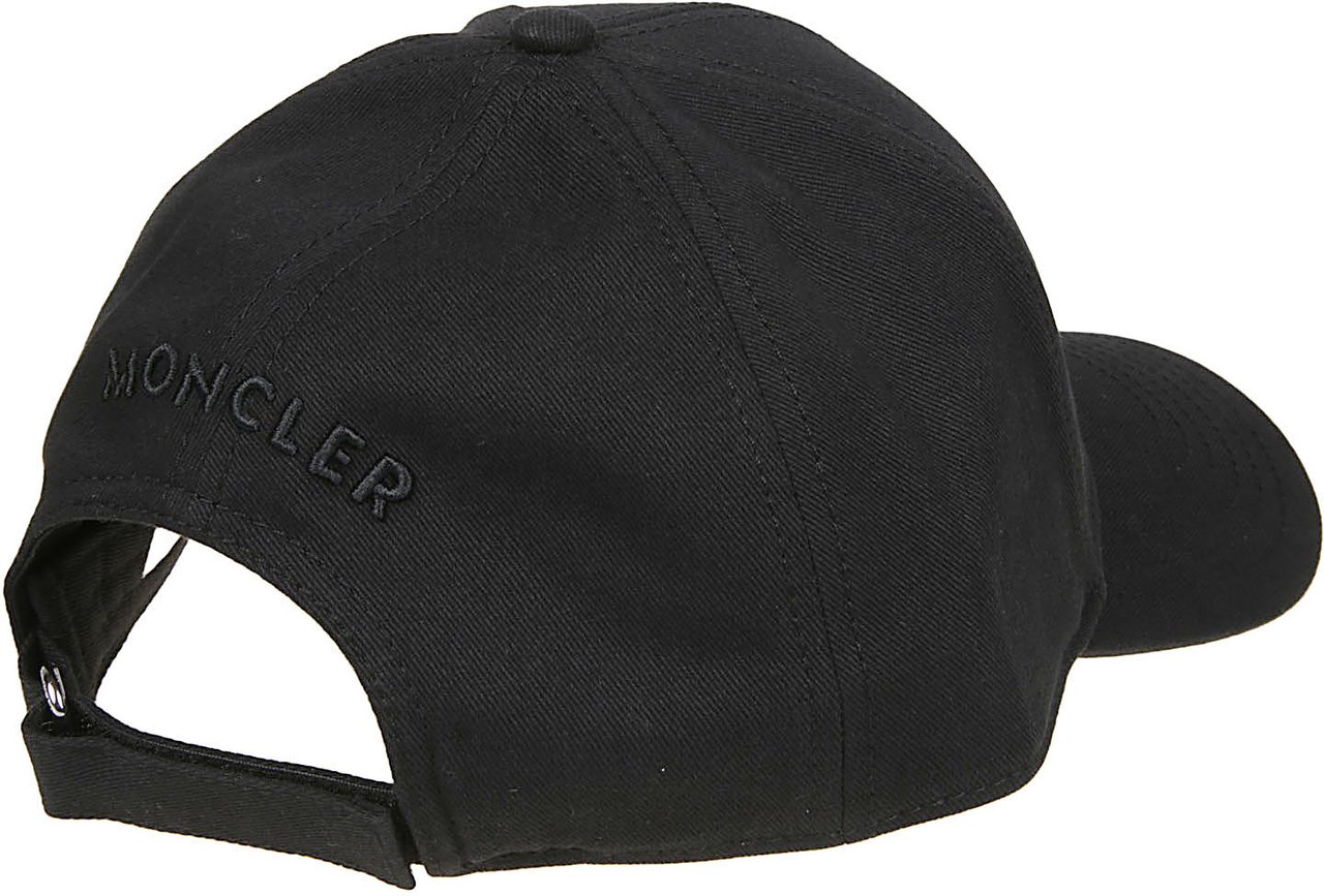 Moncler Baseball Cap Black Zwart