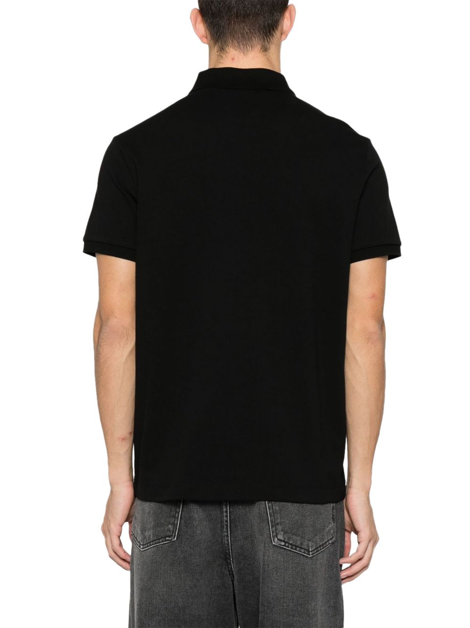 Moncler T-Shirts And Polos Black Zwart