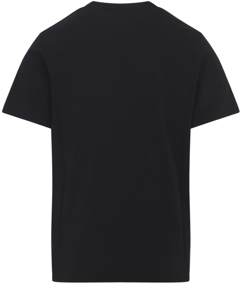 Moncler T-Shirts And Polos Black Zwart