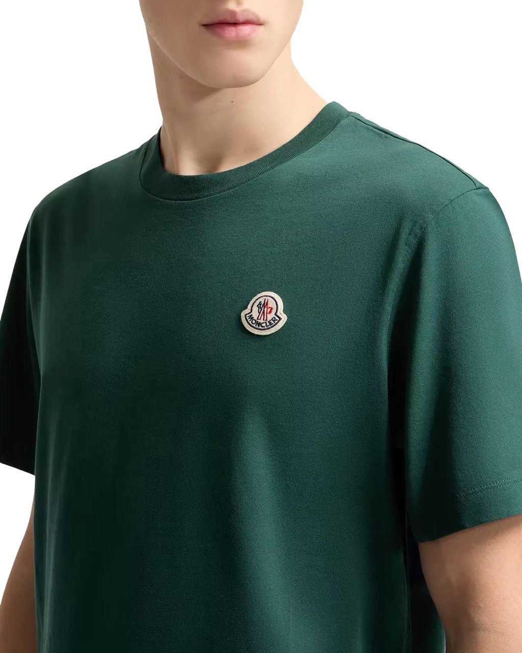 Moncler Heren Ss T-Shirt Paars